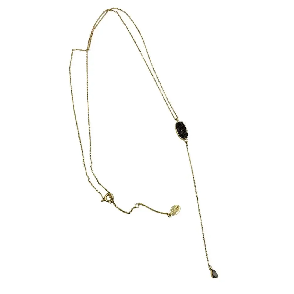 Loft Druzy Long Necklace